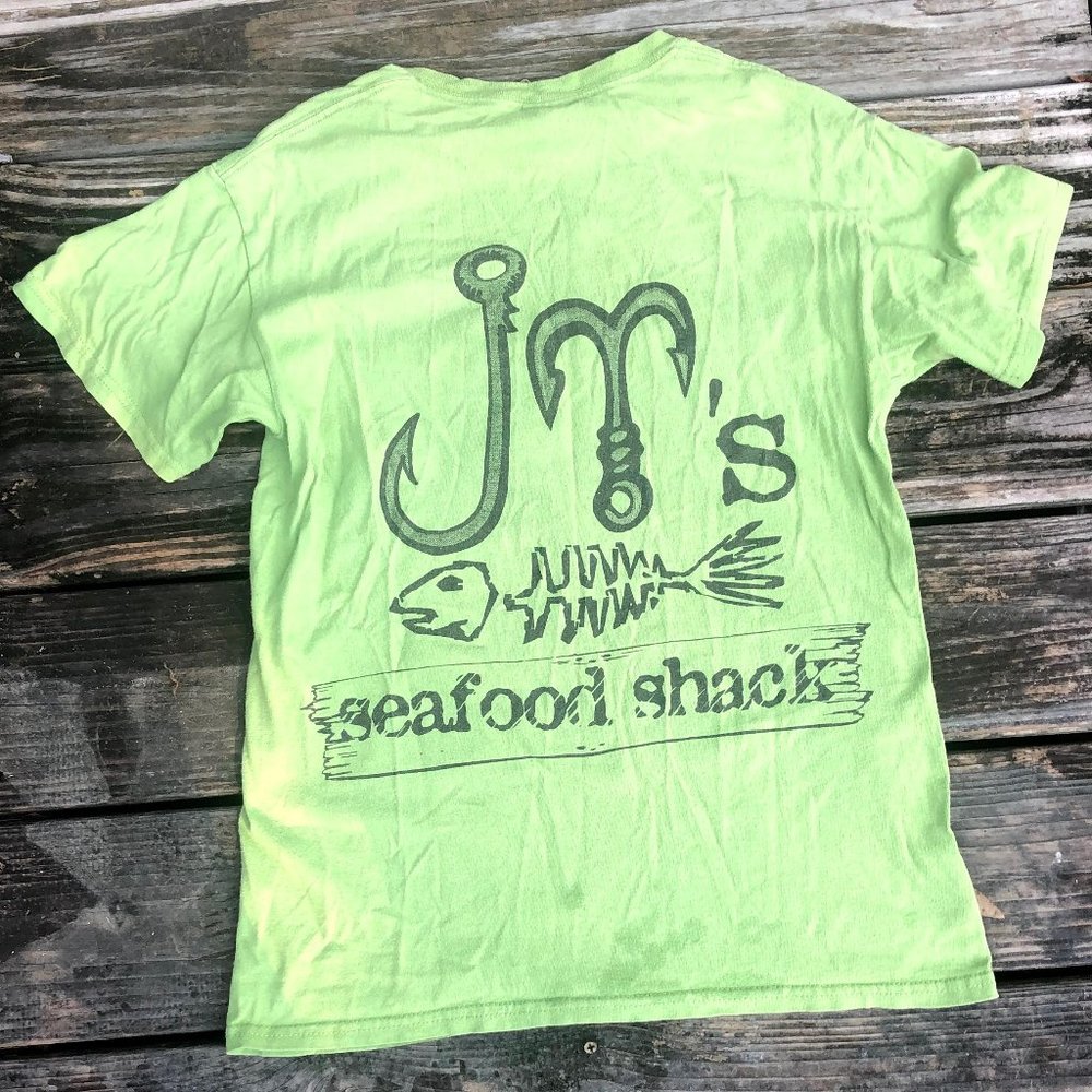 SOLD—JT's Seafood Shack Lime T-Shirt